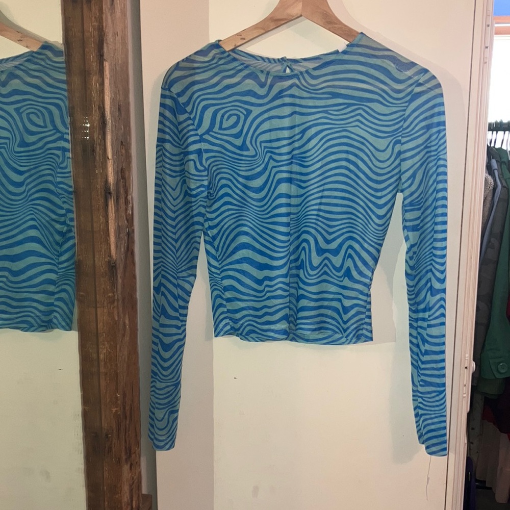Mesh going out top!